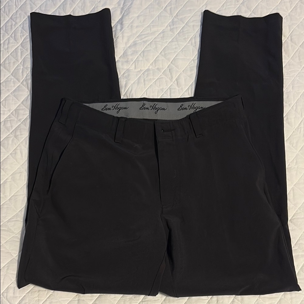 Hogan Black Chinos Straight Leg Pants
